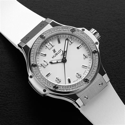 hublot 361|Big Bang Steel White Diamonds 38 mm .